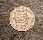 Scheepjesschelling 1791 zeeland middelburg zillver zeldzaam, Vóór koninkrijk, Zilver, Losse munt, Overige waardes