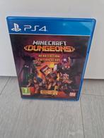 PS4 Minecraft dungeons - Hero edition, 3 spelers of meer, Ophalen of Verzenden, Zo goed als nieuw, Vanaf 7 jaar