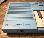Casio PT-1 Lichtblauw Vintage Keyboard, Ophalen of Verzenden, Gebruikt, Overige aantallen, Casio