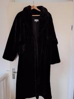 Mooie donkerbruine mantel te koop, Ophalen, Zo goed als nieuw, Maat 38/40 (M), Bruin