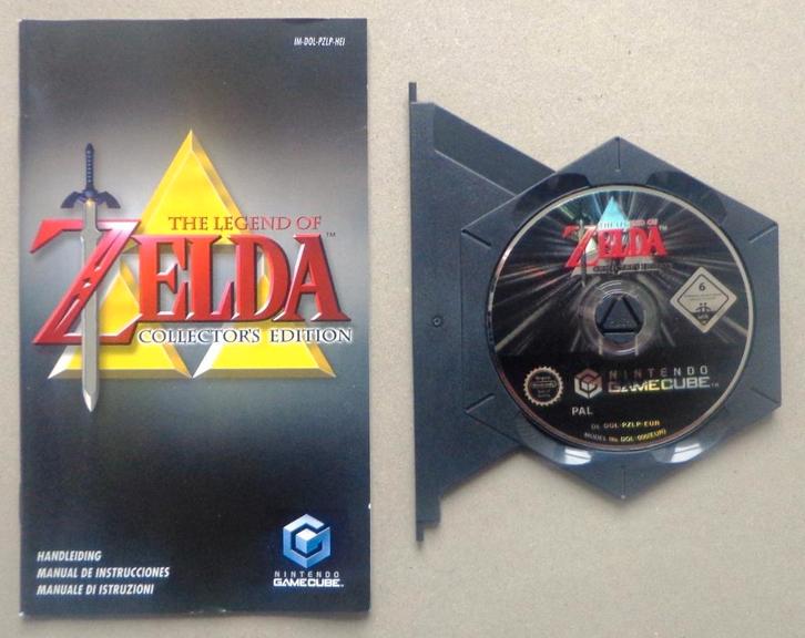 The Legend of Zelda Collectors Edition GameCube + boekje, Spelcomputers en Games, Games | Nintendo GameCube, Zo goed als nieuw