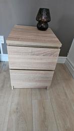 2x nachtkastje, Ophalen, Nieuw, Hout, Minder dan 55 cm