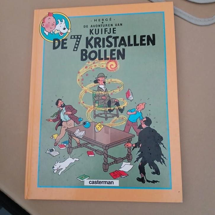 Kuifje Dubbelalbum: De 7 Kristallen Bollen / De Zonnentempel, Boeken, Stripboeken, Zo goed als nieuw, Eén stripboek, Ophalen of Verzenden
