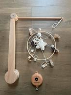 Draaibare houten montessori muziekmobiel compleet met arm, Ophalen, Nieuw, Rond