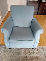 Fauteuil (Meubitrend), blauw, Gebruikt, Stof, 75 tot 100 cm, Ophalen