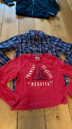 Jongens overhemden met Longsleeve maat 152/158, Ophalen of Verzenden, Zo goed als nieuw, Jongen, Shirt of Longsleeve