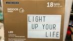 Letter lichtbox, Ophalen of Verzenden, Zo goed als nieuw, Lichtbak of (neon) lamp