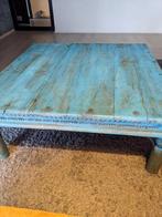 Leuke salontafel beetje oosters 1 bij 1 m  0,40 hoog, Ophalen, Gebruikt, 50 tot 100 cm, Vierkant