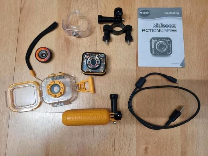 Vtech Kidizoom Action Cam - Kinder Camera, Kinderen en Baby's, Speelgoed | Vtech, Zo goed als nieuw, Ophalen of Verzenden