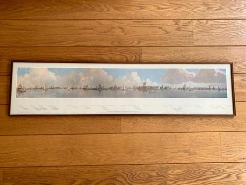 Molenpanorama van Frans Mars schilderij, Huis en Inrichting, Woonaccessoires | Schilderijen, Tekeningen en Foto's, Gebruikt, Print