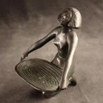 Art Deco vide poche met naakt, Verzenden