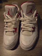 Witte Air Jordan 4 Retro - Maat 44,5, Kleding | Heren, Schoenen, Wit, Air Jordan, Ophalen of Verzenden, Sneakers of Gympen