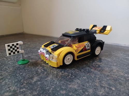 Lego city 60113 rally auto, Kinderen en Baby's, Speelgoed | Duplo en Lego, Zo goed als nieuw, Lego, Complete set, Ophalen of Verzenden