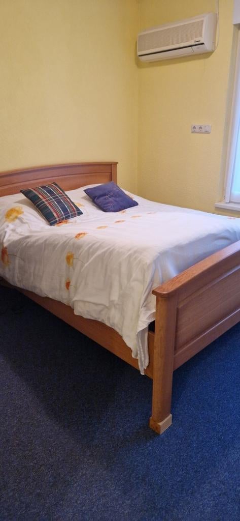 2 persoons bed 160x200, Huis en Inrichting, Slaapkamer | Slaapbanken, Gebruikt, 160 cm, 200 cm, Tweepersoons, Ophalen