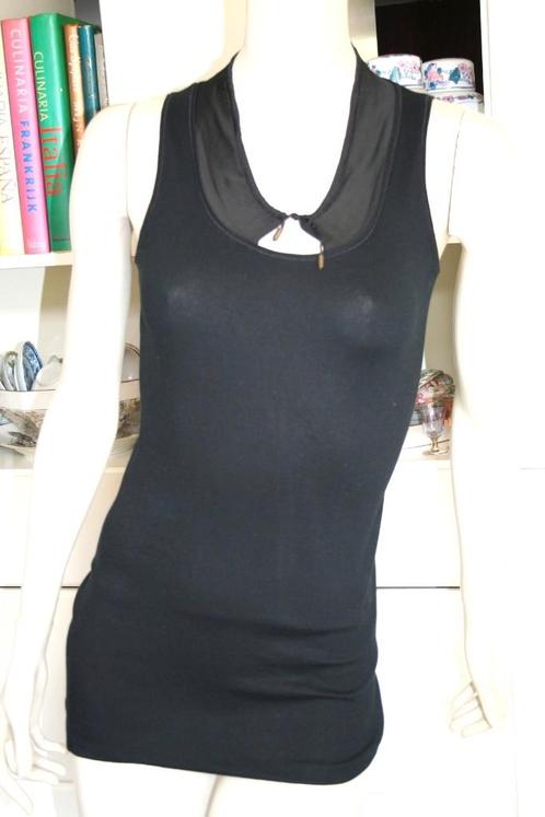 Chic truitje top  L brunello cucinelli top met zijde ww 720,, Kleding | Dames, Tops, Nieuw, Maat 42/44 (L), Zwart, Zonder mouw