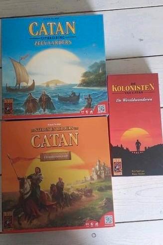 Catan uitbreidingssets (per stuk of één koop) beschikbaar voor biedingen