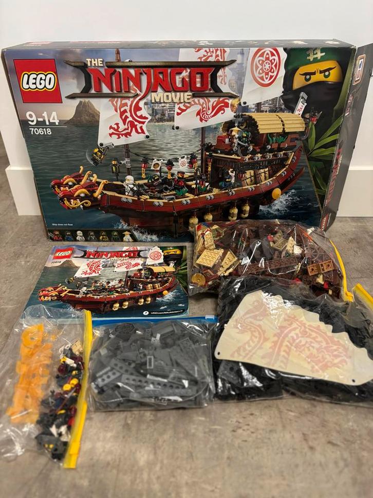 Lego Ninjago 70618 Destiny's Bounty, Kinderen en Baby's, Speelgoed | Duplo en Lego, Gebruikt, Lego, Complete set, Ophalen of Verzenden