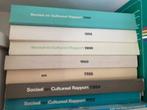 7 publicaties Sociaal Cultureel Rapport 1982-1994, Boeken, Partijen en Verzamelingen, Ophalen, Gelezen, School, Studie en Wetenschap
