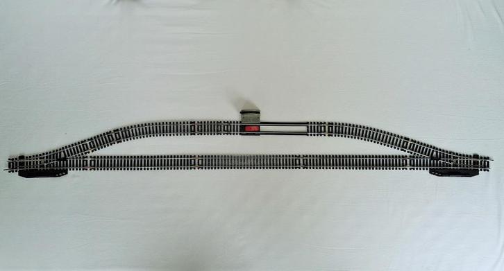 Lima rangeerspoor met ontkoppelrail H0, Hobby en Vrije tijd, Modeltreinen | H0, Gebruikt, Rails, Gelijkstroom, Lima, Analoog, Ophalen of Verzenden