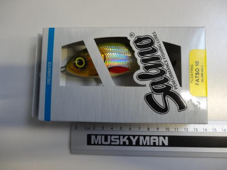 Kunstaas: Salmo Fatso 10 Floating Jerkbaits, Watersport en Boten, Hengelsport | Roofvissen, Nieuw, Overige typen, Verzenden