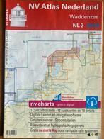NV Charts NL2 Waddenzee, DE13 Borkum - Helgoland, Watersport en Boten, Ophalen of Verzenden, Gebruikt, Overige typen