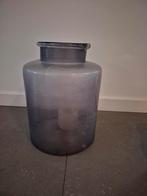 Windlicht/vaas Braxton home collection, Huis en Inrichting, Woonaccessoires | Vazen, Blauw, Ophalen of Verzenden, Minder dan 50 cm