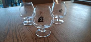 Cognacglazen beschikbaar voor biedingen