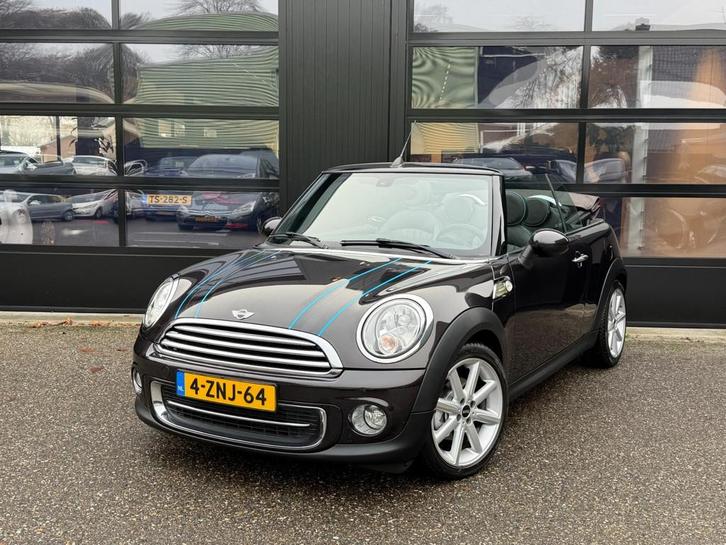 Mini Mini Cabrio 1.6 Cooper Chili HighGate Edition Leder Cru, Auto's, Mini, Bedrijf, Te koop, Cabrio, ABS, Airbags, Airconditioning