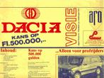 Dacia Visie (incl. ARO) modellenoverzicht (febr. 1986), Ophalen of Verzenden, Nieuw, Overige merken