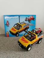 Playmobil pick up met quad, Complete set, Zo goed als nieuw, Ophalen