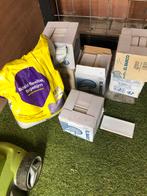 Witte tegels. Totaal 2,7 m2 met tegellijm., Doe-het-zelf en Verbouw, Tegels, Zo goed als nieuw, Minder dan 5 m², Wandtegels, Keramiek