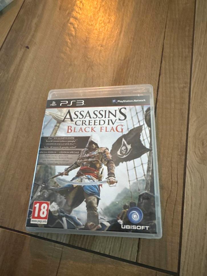 Assassin's Creed IV: Black Flag PS3, Spelcomputers en Games, Games | Sony PlayStation 3, Gebruikt, Avontuur en Actie, 1 speler