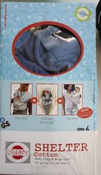 Lodger Shelter 3-in-1 Baby Draagdoek Wikkeldeken Blauw, Ophalen of Verzenden, Zo goed als nieuw, 100 cm of meer, Deken
