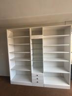 Witte Boekenkast ip20 210x205x35, Ophalen, Overige materialen, Gebruikt, 200 cm of meer