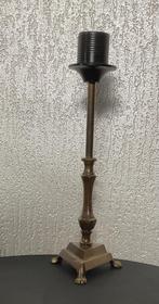 1 Bronzen tafelampvoet (30 cm hoog), dikke fitting., Ophalen, Zo goed als nieuw, Metaal, Minder dan 50 cm