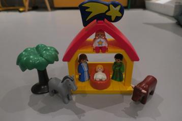 playmobil 1 2 3 kerststal 6786 beschikbaar voor biedingen