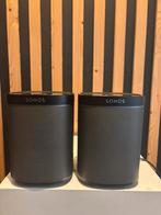 Sonos play 1 DUO-set zwart, Kunststof, Minder dan 30 cm, Rond, Ophalen of Verzenden