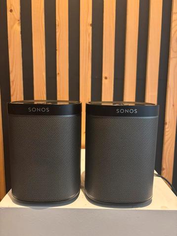 Sonos play 1 DUO-set zwart beschikbaar voor biedingen