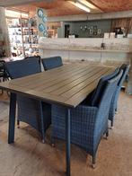 Dining tuinset met 4 fauteuils! Garden Collections!, Tuin en Terras, Nieuw, Tuinset, 4 zitplaatsen, Ophalen