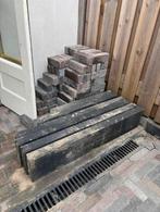 Gratis Opsluitbanden + Antieke trommel waaltjes, Tuin en Terras, Ophalen, Zo goed als nieuw, Hout