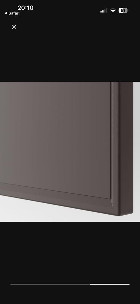 Als nieuw! Drie deuren Ikea Pax - donkergrijs (50x195 cm), Huis en Inrichting, Kasten | Kledingkasten, Zo goed als nieuw, 200 cm of meer