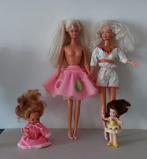 Barbies 1997 + 1976 + disney + peuter Heart family Mattel, Ophalen of Verzenden, Gebruikt, Pop