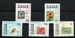 zaire 1986 pf serie post postzegels, Ophalen of Verzenden, Overige landen, Postfris