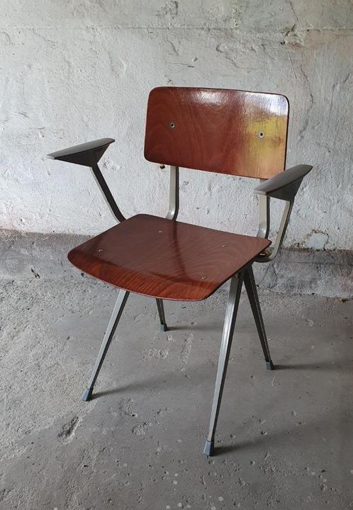 stoel friso kramer result design stoel, Huis en Inrichting, Stoelen, Gebruikt, Eén, Metaal, Overige kleuren, Ophalen