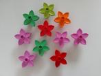 10 losse Duplo bloemetjes, Ophalen of Verzenden, Zo goed als nieuw, Duplo, Losse stenen