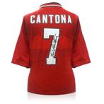 Eric Cantona gesigneerd Manchester United 1996 Thuis shirt, Verzamelen, Sportartikelen en Voetbal, Shirt, Ophalen of Verzenden