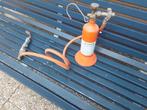 Navulbare gasfles met slang en brander, Ophalen, Gebruikt