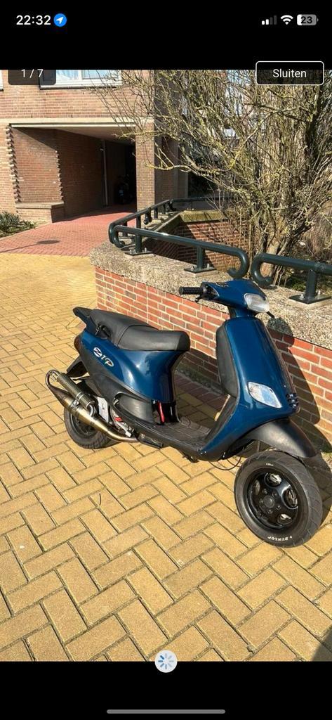 Type 3 racing 70cc brom teruil/koop, Fietsen en Brommers, Scooters | Piaggio, Zo goed als nieuw, Zip, Tweetakt, Ophalen