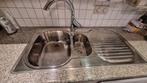 Spoelbak in rvs Franke, Huis en Inrichting, Ophalen, 25 tot 50 cm, 50 tot 100 cm, Minder dan 100 cm