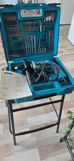 Makita HP1631KX3 Klopboormachine - 710W + 74 delige set, Doe-het-zelf en Verbouw, Gereedschap | Boormachines, 600 watt of meer